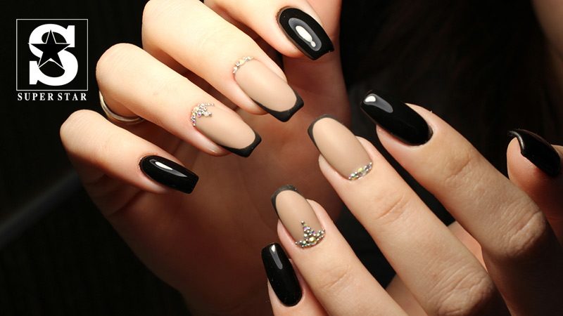 Top 10 sample dark color nails trend in this years