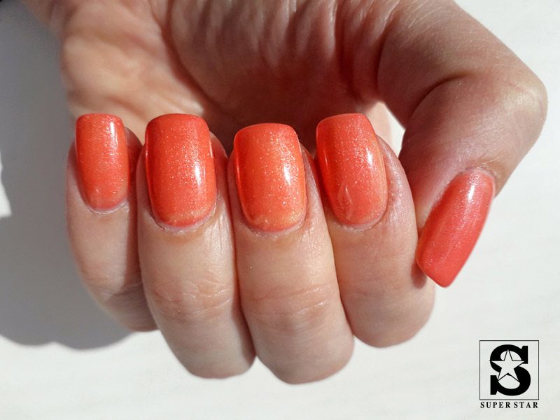 Exploring Orange color nail designs