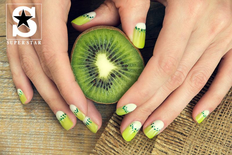 All about nails with Chartreuse color- Green mix yellow